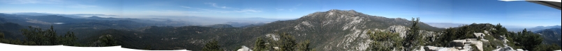 View from Tahquitz Peak Firetower